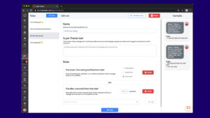 Super Trainer LiveChat app