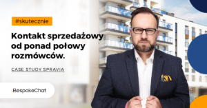 Kontakt sprzedażowy od ponad połowy rozmówców. Case study marki Spravia.