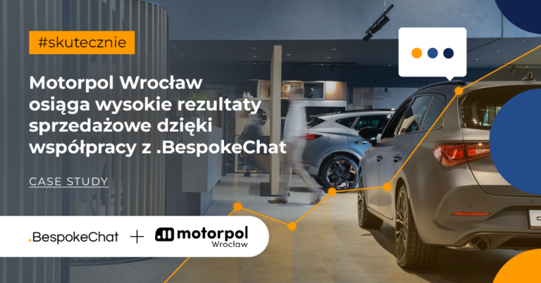 Read more about the article Motorpol Wrocław osiąga wysokie rezultaty sprzedażowe dzięki współpracy z .BespokeChat