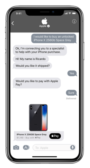 Zrzut ekranu 2020-08-5 o 14.11.23 Apple Business Chat
