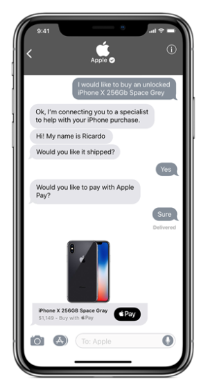 Apple Business Chat